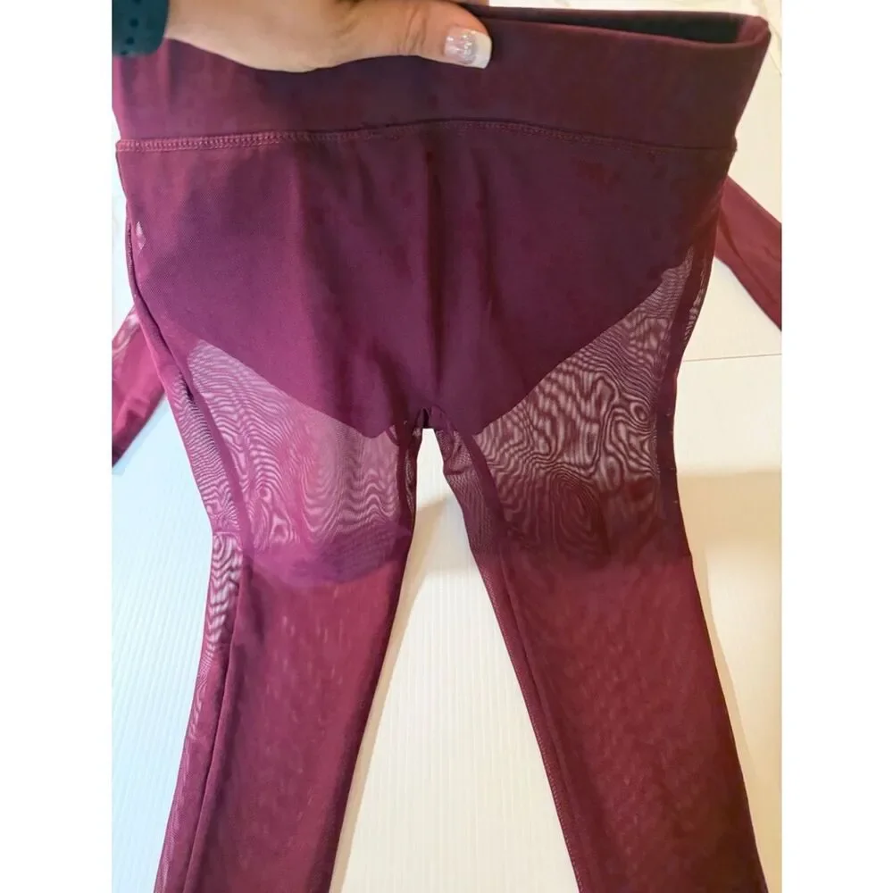 Weissman custom solo dance costume 2 piece burgundy red MT11386 IC- child 7/8